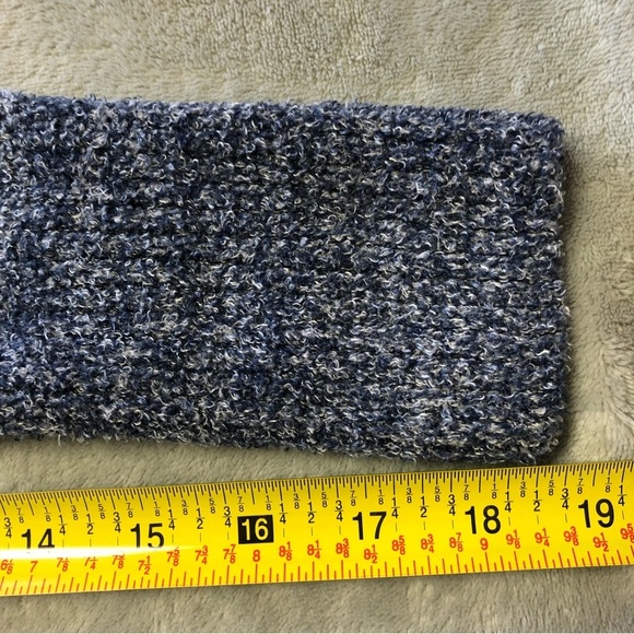 Grace & Lace Blue Soft Knit Fuzzy Robe - Picture 7 of 10